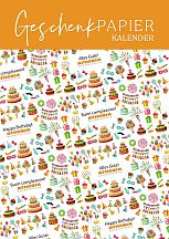 Geschenkpapier-Kalender
